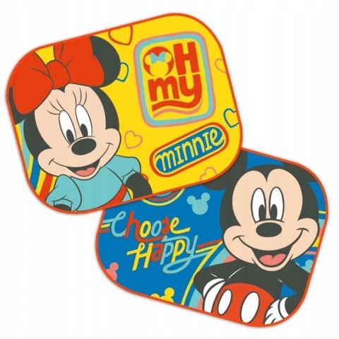 9331 ZASŁONKI BOCZNE MINNIE & MICKEY 2SZT 44'35