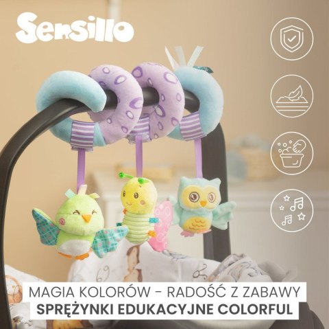 COLORFUL SPRĘŻYNKA EDUKACYJNA OŚMIORNICA