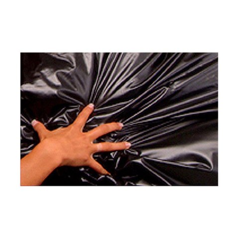 BDSM-SexMAX WetGAMES Sex sheet, 180 x 220 cm, black JoyDivision