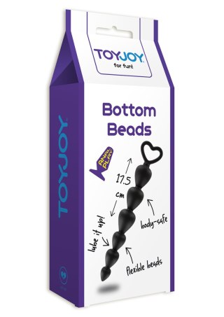 Bottom Beads Black TOYJOY