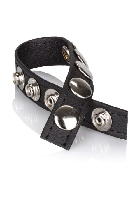 Leather Multi-Snap Ring Black CalExotics