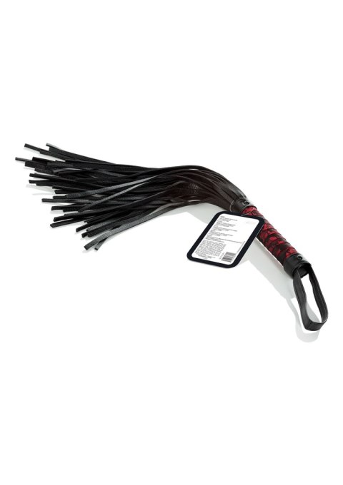 Scandal Flogger With Tag Black CalExotics