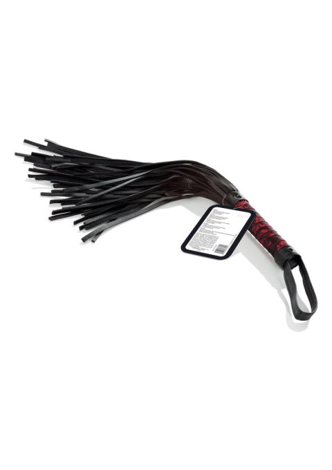 Scandal Flogger With Tag Black CalExotics