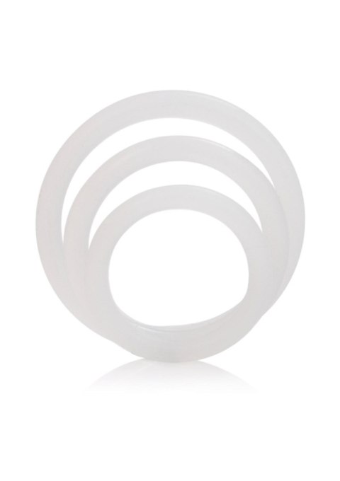 Silicone Support Rings Transparent CalExotics