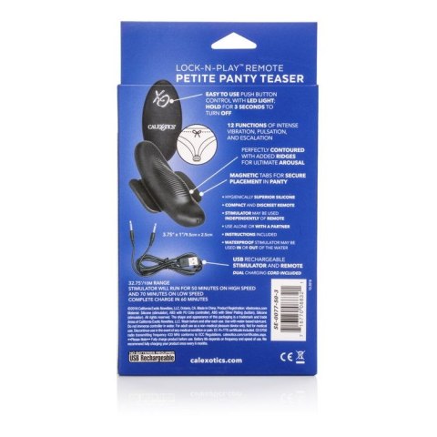 Remote Panty Teaser Black CalExotics