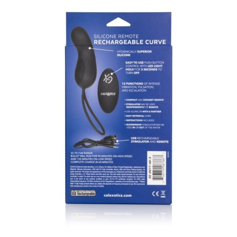 Remote Rechargeable Curve Black CalExotics