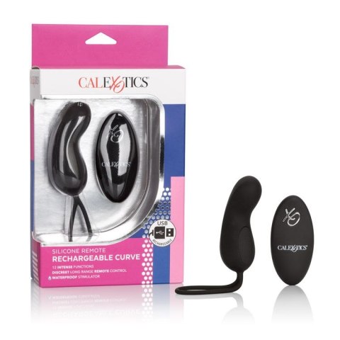 Remote Rechargeable Curve Black CalExotics