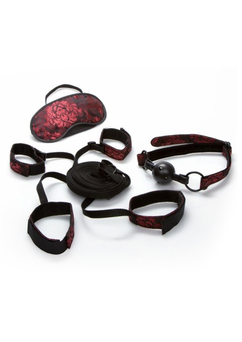 Scandal Bed Restraint Kit Black CalExotics