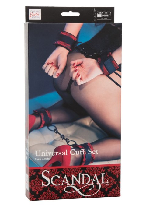 Scandal Universal Cuff Set Black CalExotics