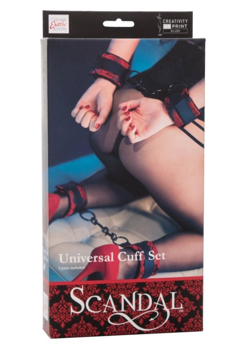 Scandal Universal Cuff Set Black CalExotics