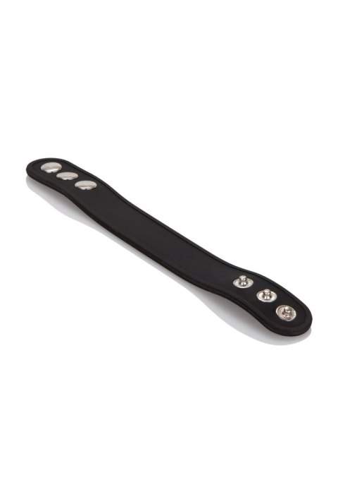 Silicone 3-Snap Erection Ring Black CalExotics