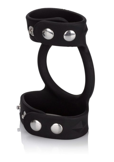 Silicone Tri-Snap C & B Cage Black CalExotics