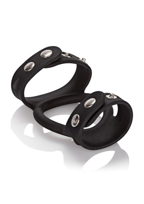 Silicone Tri-Snap C & B Cage Black CalExotics