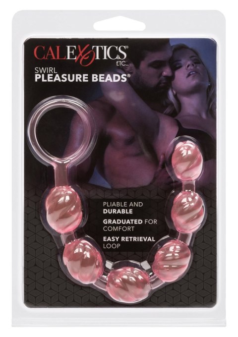Swirl Pleasure Beads Pink CalExotics