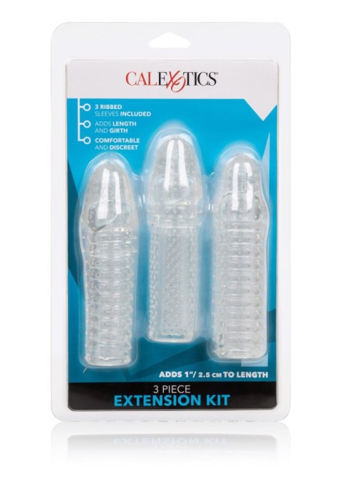 3 Piece Extension Kit Transparent CalExotics