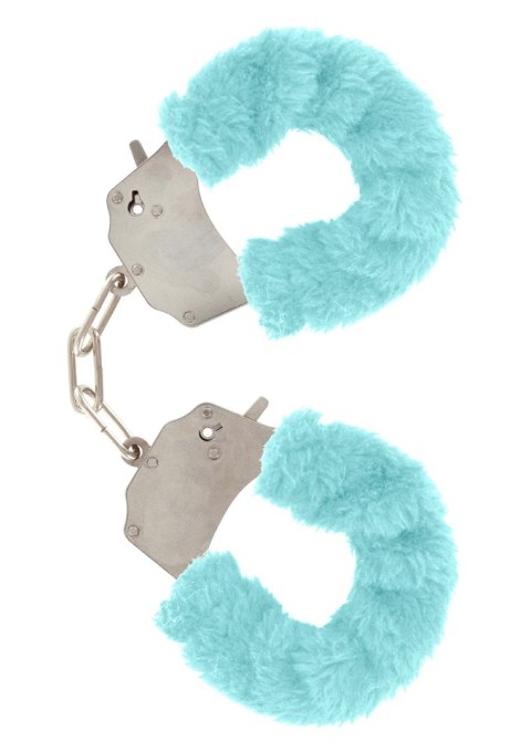 Furry Fun Cuffs Aqua TOYJOY