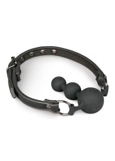 Knebel-Ball Gag With Silicone Beads Easytoys