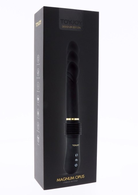 Magnum Opus Thruster Black TOYJOY