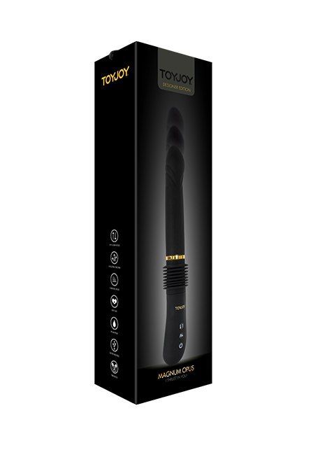 Magnum Opus Thruster Black TOYJOY