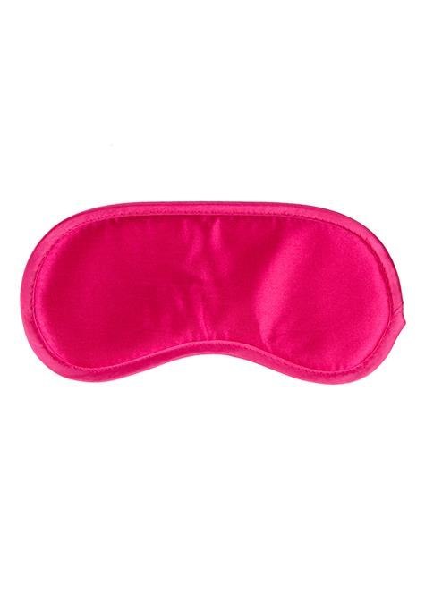 Maska-Pink Satin Eye Mask Easytoys