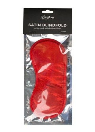 Maska-Red Satin Eye Mask Easytoys