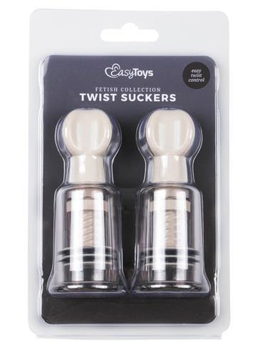 Pompka-Nipple & Clit Suckers Small 2 pcs Easytoys
