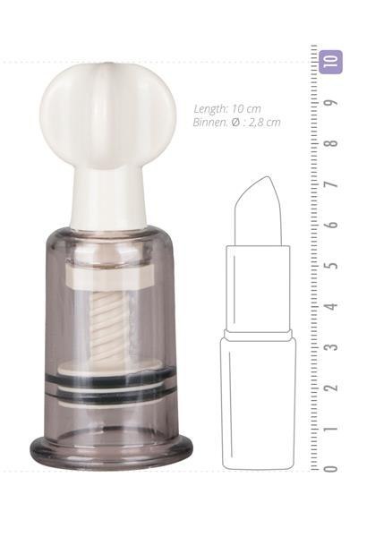 Pompka-Nipple & Clit Suckers Small 2 pcs Easytoys