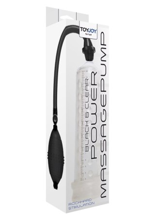 Power Massage Pump with Sleeve Transparent TOYJOY
