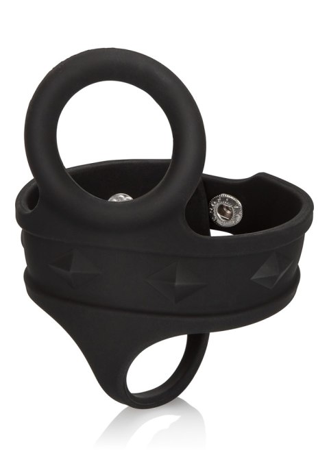 Silicone 3-Snap Ball Spreader Black CalExotics