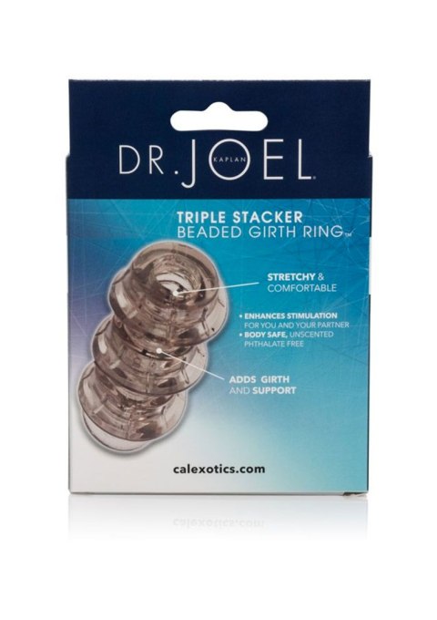Triple Stacker Girth Ring Transparent CalExotics