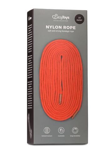 Wiązania-Red Bondage Rope - 10m Easytoys