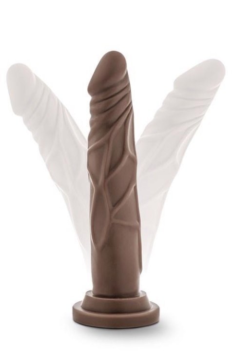 DR. SKIN REALISTIC COCK 7.5 CHOCOLATE Blush