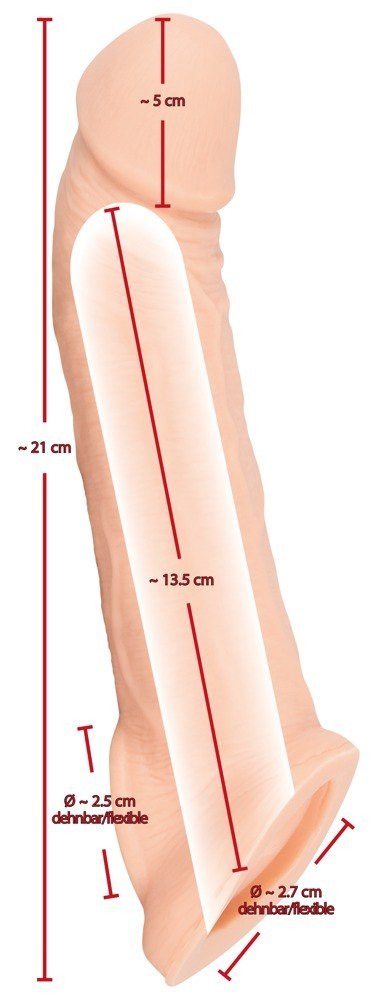 Nature Skin Penis Sleeve with Nature Skin