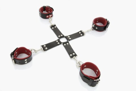 Wiązania-WHIPS krzyżak czerwony Whips Collection