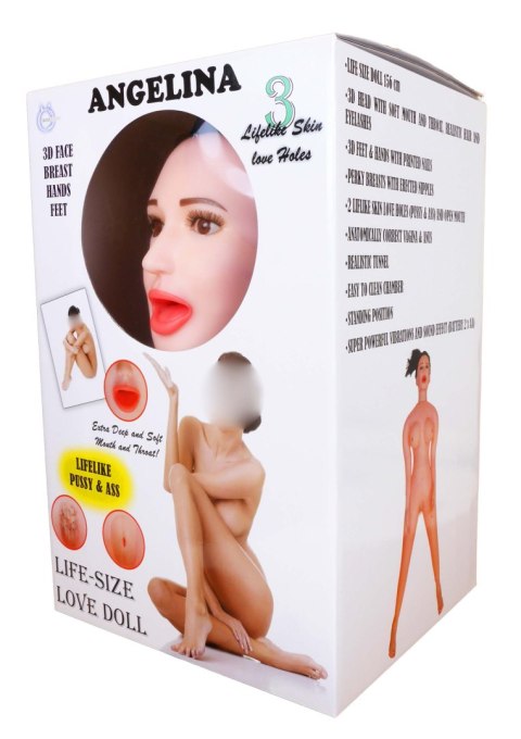 Lalka- ANGELINA 3D - Vibrating B - Series LaLa