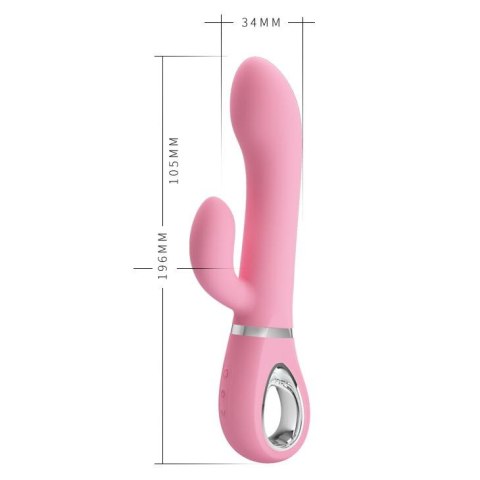 PRETTY LOVE - TERNENCE USB PINK 4 rot. 12 vibration Pretty Love