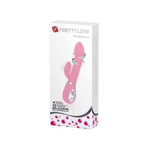 PRETTY LOVE - TERNENCE USB PINK 4 rot. 12 vibration Pretty Love