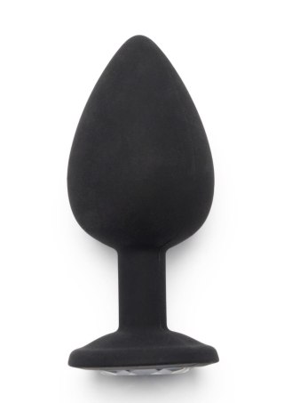 Diamond Booty Jewel Large Black TOYJOY