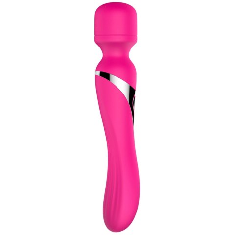 Stymulator - B - Series - Silicone Dual Massager Pulsator USB 7+7 Function (Pink) B - Series Fox