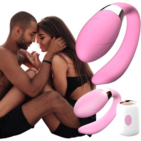 Stymulator-V-Vibe Pink USB 7 Function / Remote Control B - Series Smart