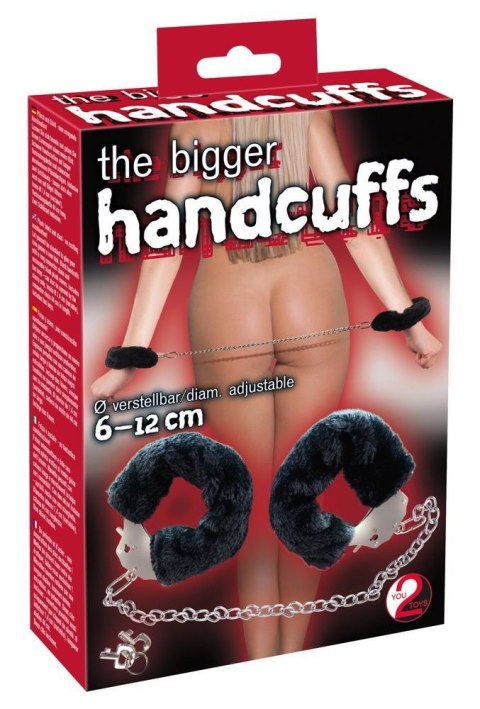Bigger Furry Handcuffs 6-12cm You2Toys