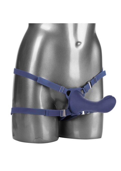 Her Royal Harness Me2 Thumper Blue CalExotics