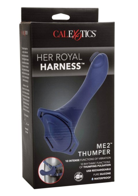 Her Royal Harness Me2 Thumper Blue CalExotics