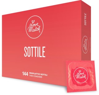 Prezerwatywy-Love Match Sottile - 144 pack Love Match