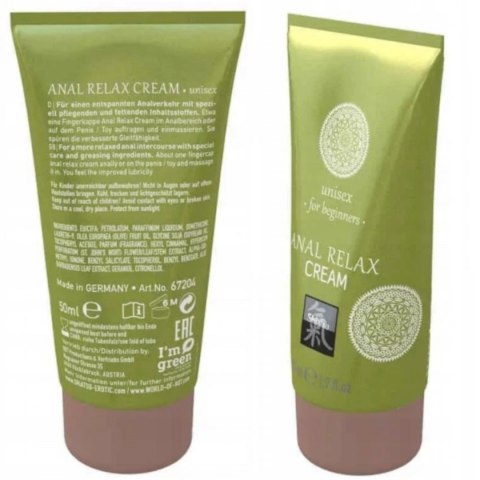 Żel/sprej-Shiatsu Anal Relax Cream 50ml. Hot