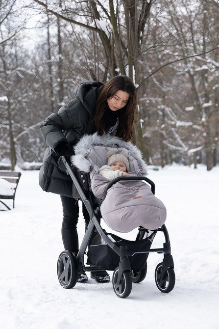 ŚPIWOREK ORSO GRANATOWY PERŁA 100 X 45