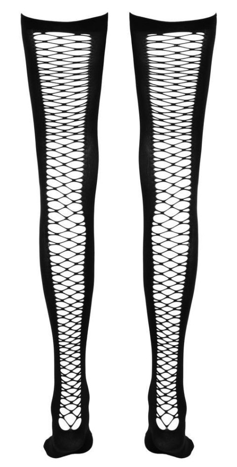 Thigh-high Net Stockings M/L Cottelli LEGWEAR