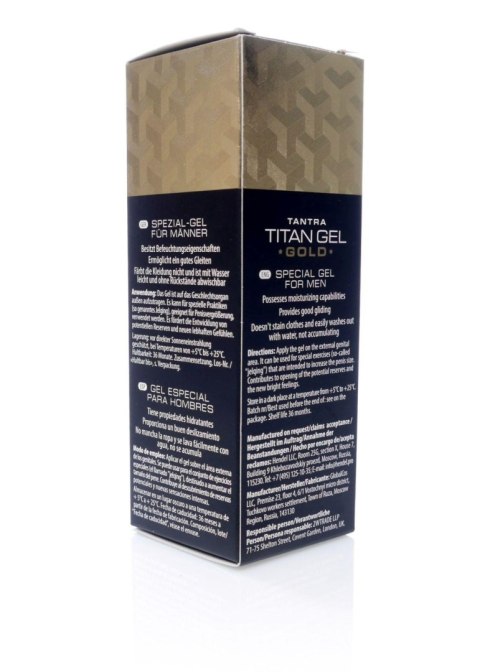 Żel/sprej-Titan GEL GOLD 50ml.( ORGINAL ) Hendel