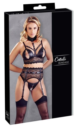 Bra Suspender Set S Cottelli BONDAGE