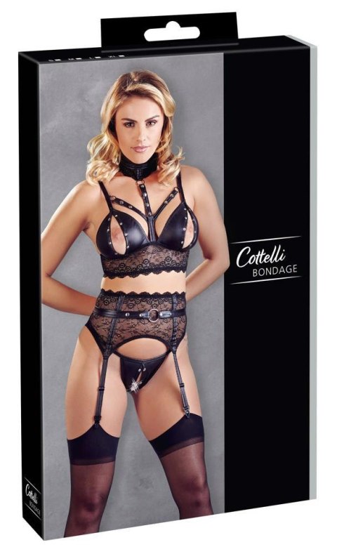 Bra Suspender Set S Cottelli BONDAGE